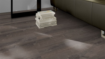 Vinile a incastro Skaben - ProfiKlick grigio rovere fumé | goffratura sincrona (SP-6200195)