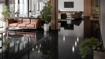 planeo laminato - MAX nero lucido