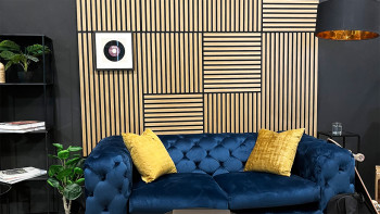 pannello acustico planeo - MixWall Timber Solid Flare Oak 52 x 104 cm | impiallacciato in vero legno (PLMW-00411A)