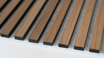 pannelli acustici planeo - legno noce