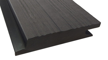 planeo Fassado - Rivestimento di facciata a rombi in WPC antracite