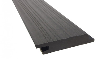 planeo Fassado - Rivestimento di facciata a rombi in WPC antracite