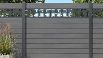 planeo Gardence - Inserto di design Mesh 179,5x25,5x0,15 cm