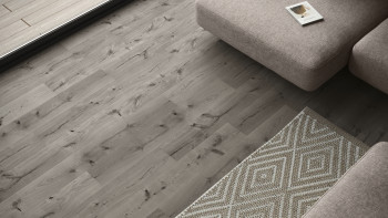 SKAVA Rigido Vinile ad incastro - Home Grey Oak | isolamento acustico integrato (LO-1090)