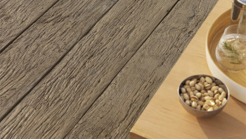 decking massiccio planeo Antica PureBoard - Rovere naturale 3,6 m strutturato