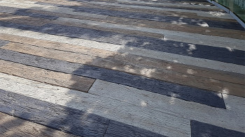 decking massiccio planeo Antica PureBoard - Rovere naturale 3,6 m strutturato