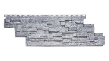 pannello per facciata planeo effetto pietra - NoviStone Grigio 1054 x 334 mm