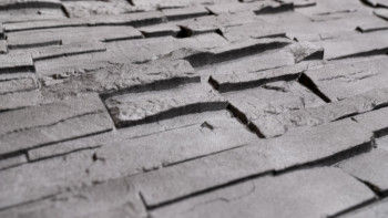 pannello per facciate planeo effetto pietra - NoviStone Antracite 1054 x 334 mm
