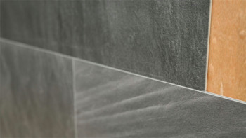 Skaben DesignWall Aqua rivestimento murale in plastica - Ardesia nera 60 x 30 cm