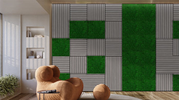 pannello acustico planeo - MixWall Timber Solid Velen Oak 52 x 104 cm | impiallacciato in vero legno (PLMW-20411A)