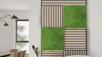 pannello acustico planeo - MixWall Timber Touch Althea Oak 52 x 52 cm | impiallacciato in vero legno (PLMW-10011A)