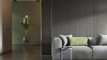 pannelli acustici planeo - Grigio rovere - 2400 x 525 x 18 mm (PU-A-006)