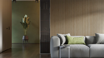 pannelli acustici planeo - rovere naturale - 2400 x 525 x 18 mm (PU-A-012)