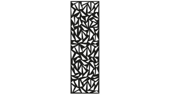 planeo Gardence - Elemento di design Triangolo Antracite | DB703 60 x 180cm