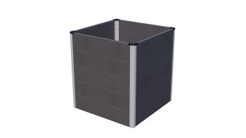 planeo BPC letto rialzato Cube - Antracite | DB703 70 x 70 x 75 cm
