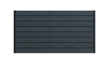 planeo BPC-Rhombus letto rialzato rettangolo - grigio pietra co-ex. 150 x 70 x 79 cm