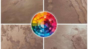 planeo EVOLITH Slate&Stone - Rivestimento in pietra naturale Ross Clay 1220 x 610 mm