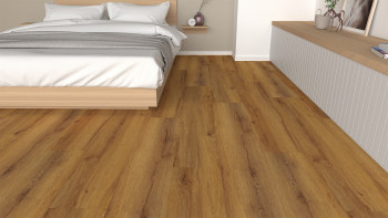 pavimento di design planeo per clic - Eco Home&Health Rovere rustico naturale | Isolamento acustico integrato (LO-EK-01)