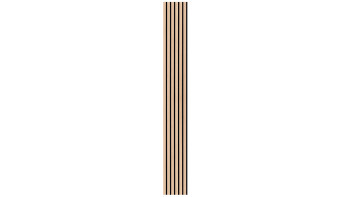 Skaben Pannelli acustici SilentWall Comfort - rovere marrone chiaro - 250 x 30 cm