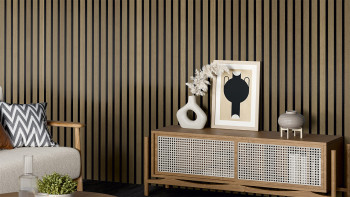 Skaben Pannelli acustici SilentWall Comfort Light - Rovere rustico - 250 x 30 cm