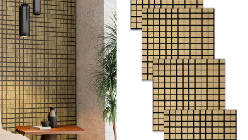 Skaben Pannelli acustici SilentWall Cube - rovere marrone chiaro - 61 x 61 cm