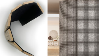 Skaben Pannelli acustici SilentWall Cube - Rovere rustico - 61 x 61 cm