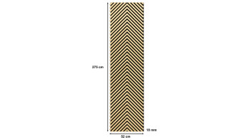 Skaben Pannelli acustici SilentWall - A spina di pesce New Light - 275 x 52 cm