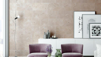 Skaben DesignWall Aqua rivestimento in plastica per pareti - travertino 60 x 30 cm