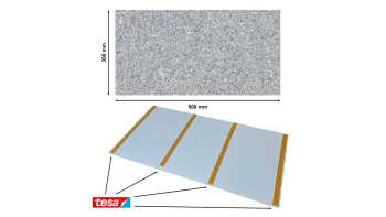 Skaben DesignWall Aqua rivestimento murale in plastica - granito Baalbek 60 x 30 cm