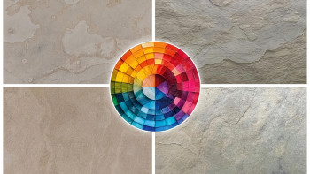 planeo EVOLITH Slate&Stone - Rivestimento in pietra naturale Siena Dust 1220 x 610 mm