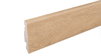 battiscopa planeo SolutionX 2in1 - 2400 x 14 x 58 mm rovere chiaro (SL0057)