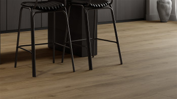 Revêtement De Sol Vinyle PVC Floordirekt - Couleur Anthracite, Vendu Au Mètre - Neuf