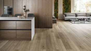 planeo Vinile rigido Klick - ObjektPRO Quercia Avantgarde 1,83 m di lunghezza tavola XL | isolamento acustico integrato (SP183-04)