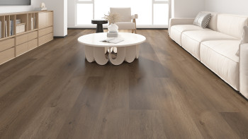 planeo Vinile rigido Klick - ObjektPRO Quercia Suprema 1,83 m di lunghezza tavola XL | isolamento acustico integrato per il calpestio (SP183-05)