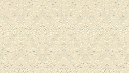 Carta da parati in vinile floccato Castello Architects Ornamenti in carta Beige 821