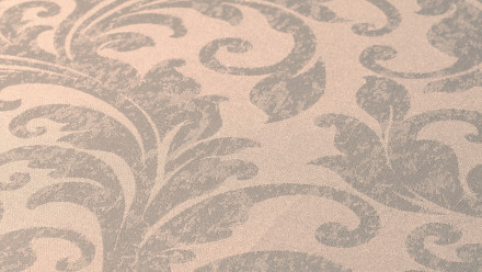 Carta da parati Di Seta Architects Carta Ornamenti d'epoca Beige Brown 663