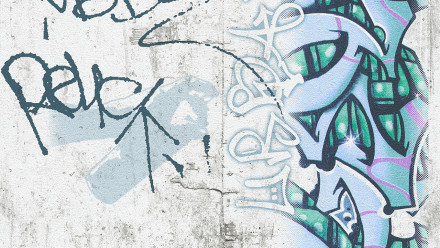 Carta da parati di carta per ragazzi e ragazze 6 A.S. Création carta da parati moderna per bambini teenie graffiti grigio verde nero 862