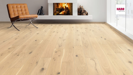 Haro Parquet 3500 2V Rovere chiaro bianco Universale