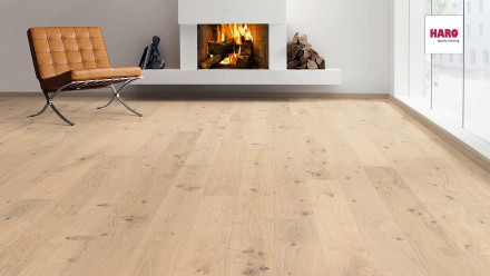 Haro Parquet 4000 4V Rovere Puro bianco Sauvage