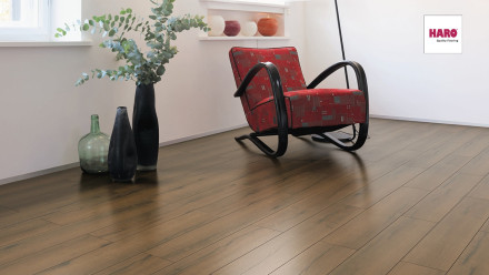 HARO Corkett pavimento in sughero a cliccare Arteo XL Rovere Affumicato Italica