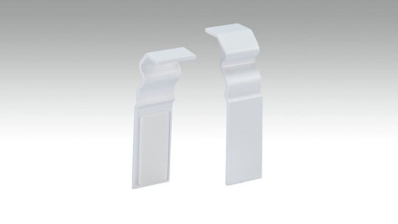 Pezzo di collegamento autoadesivo per battiscopa F100201AB Alt-Berlin Bianco 18 x 60 mm