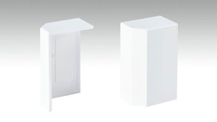 Testata autoadesiva per battiscopa F100201M Modern White 18 x 50 mm - 2pz.