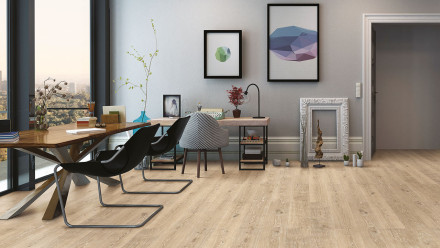 Wicanders pavimento in sughero a cliccare - Essenza di legno lavato Rovere delle Highland 10,5mm sughero - NPC sigillato