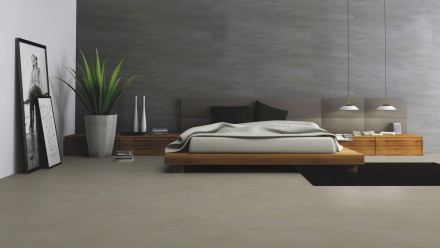 Wineo Vinile adesivo - 800 tile XL Solid Sand (DB00100-2)