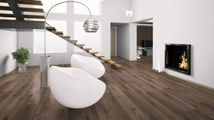 Wineo Vinile ad incastro - 800 wood XL Mud Rustic Oak (DLC00063)
