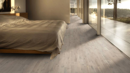 Kährs Parquet Harmony - Pavimento in rovere conchiglia laccato opaco laccato opaco spazzolato