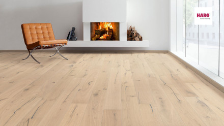 Haro Parquet 3500 2V Rovere Puro bianco Alabama