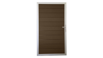 planeo Solid - Terra porta universale con telaio in alluminio