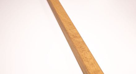 planeo WoodWall - Striscia di legno marrone dorato - 2,4m