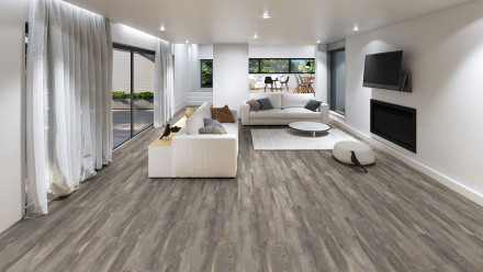 Gerflor rigido Lock 55 - pavimento pvc flottante click Acoustic Taupe
